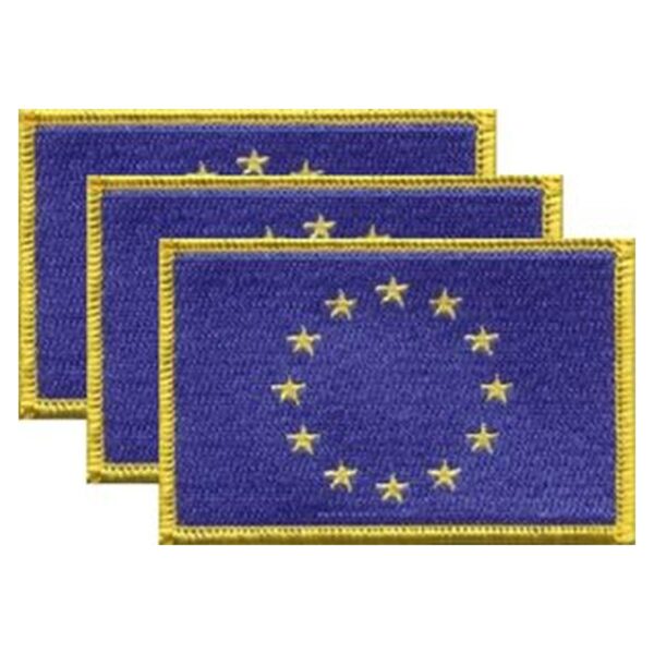 European Union Flag PatchPack of 3