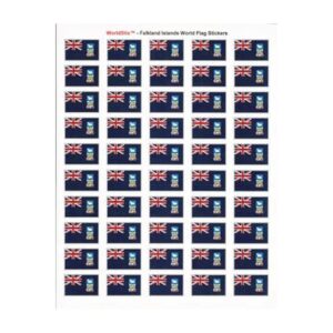 Falkland Islands Sheet of 50 Stickers
