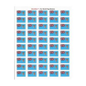 Fiji Sheet of 50 Stickers