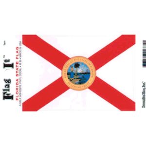 Florida Flag DecalPack of 6