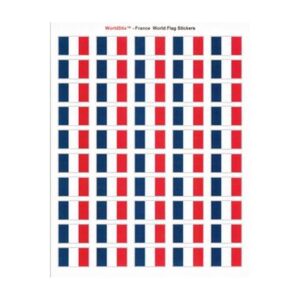 France Sheet of 50 Stickers