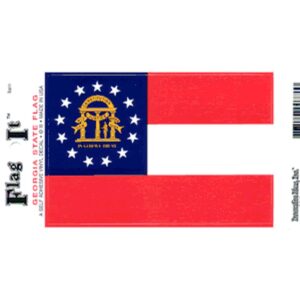 Georgia Flag DecalPack of 6