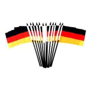 Germany Miniature Flags – 12 Pack