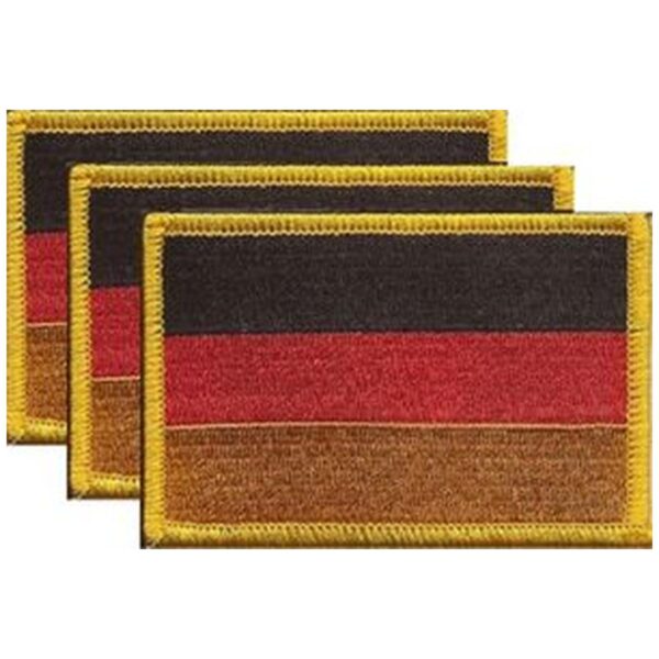 Germany Flag PatchPack of 3