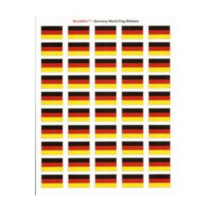 Germany Sheet of 50 Stickers