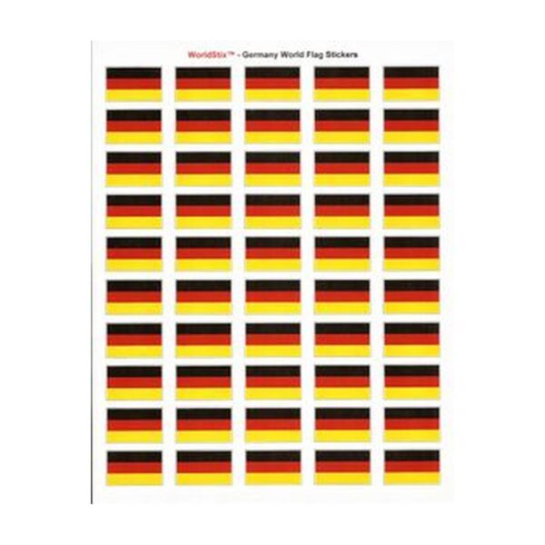 Germany Sheet of 50 Stickers