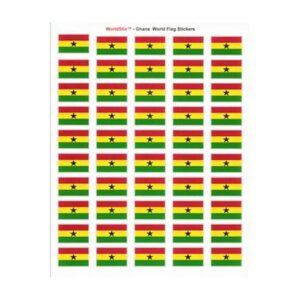 Ghana Sheet of 50 Stickers