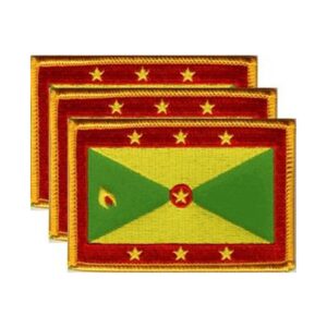 Grenada Flag PatchPack of 3