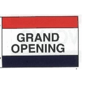 Grand Opening Flag