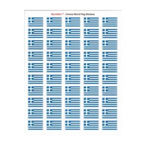 Greece Sheet of 50 Stickers