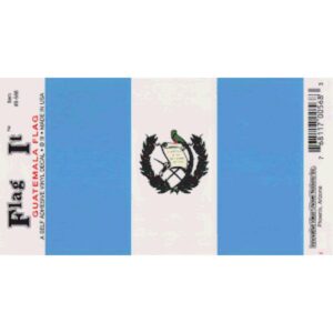 Guatemala Flag DecalPack of 6