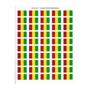 Guinea Sheet of 50 Stickers