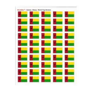 Guinea-Bissau Sheet of 50 Stickers