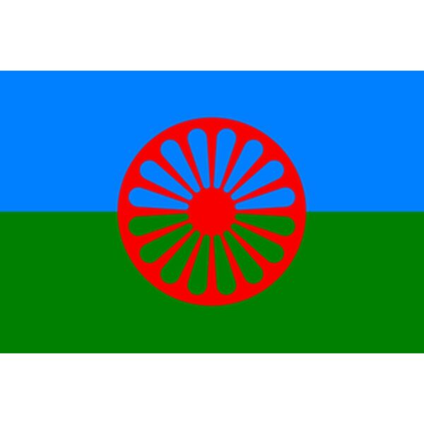 Gypsy Flag (Romani Peoples Flag)
