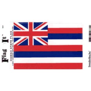 Hawaii Flag DecalPack of 6