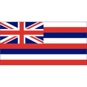 Hawaii Polyester Flag