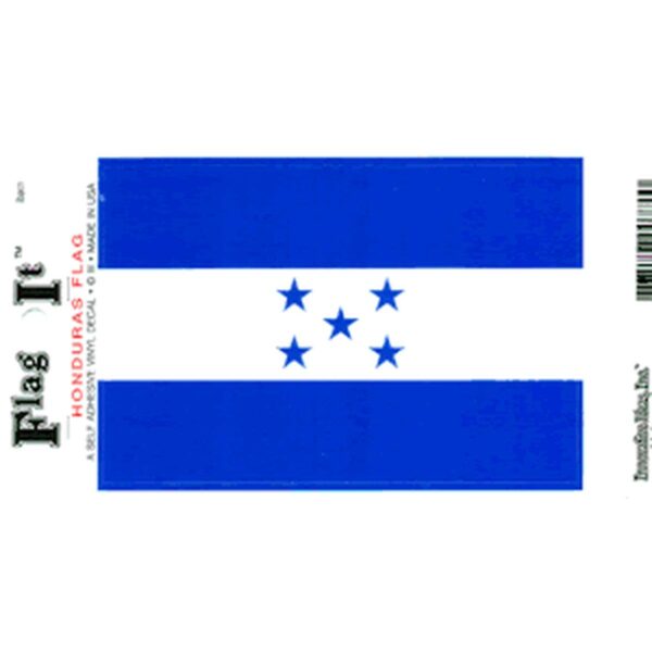 Honduras Flag DecalPack of 6