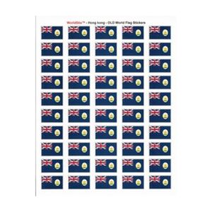 Hong Kong(Old) Sheet of 50 Stickers