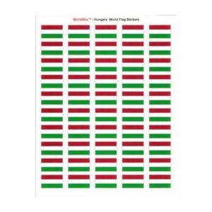 Hungary Sheet of 50 Stickers