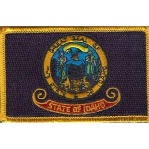 Idaho Flag PatchPack of 3