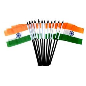 India Miniature Flags – 12 Pack
