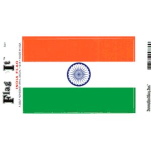India Flag DecalPack of 6