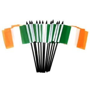 Ireland Miniature Flags – 12 Pack