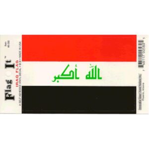 Iraq Flag DecalPack of 6