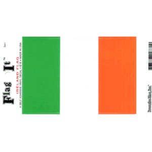 Ireland Flag DecalPack of 6