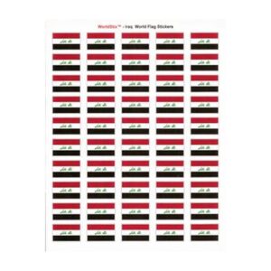 Iraq Sheet of 50 Stickers