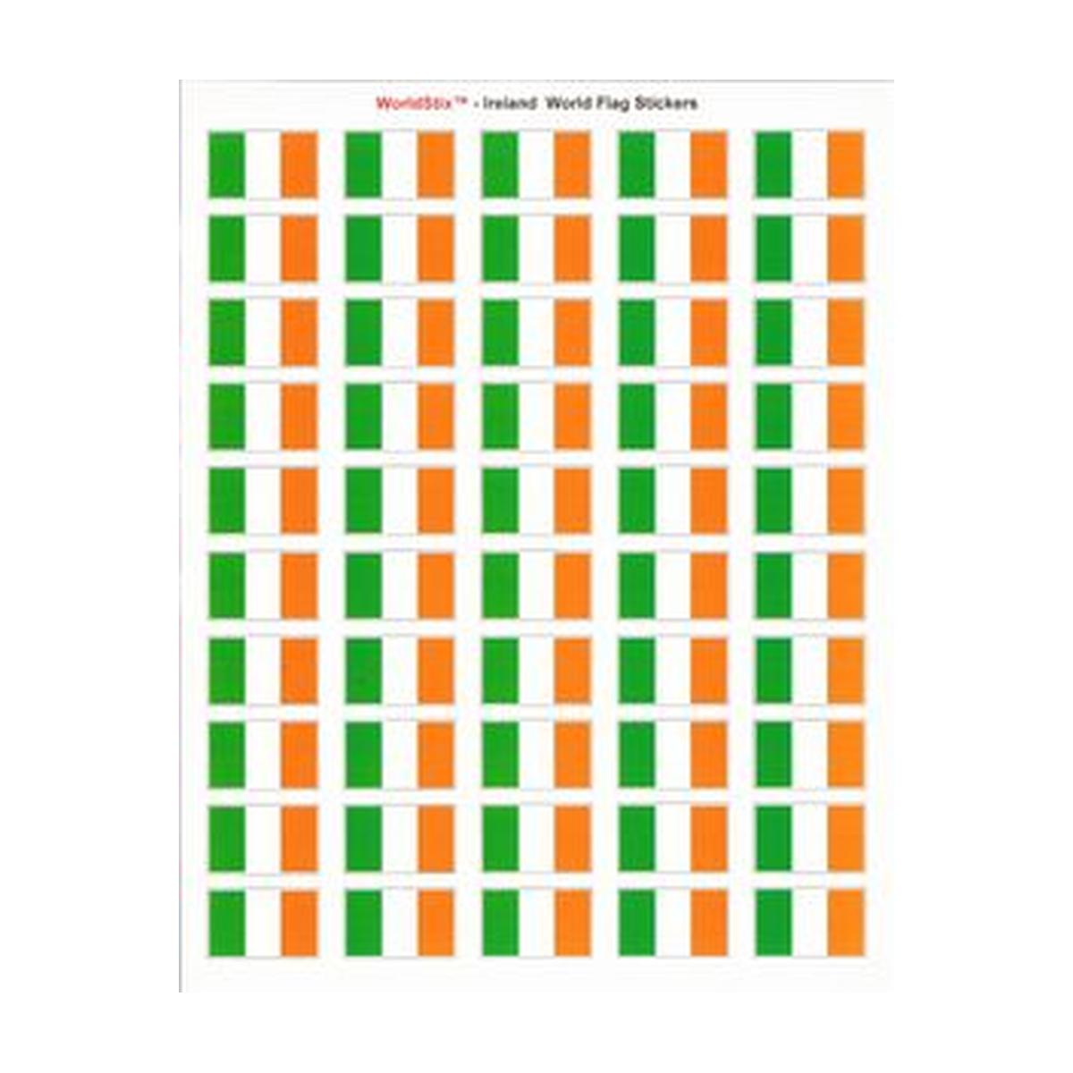 Ireland Sheet of 50 Stickers