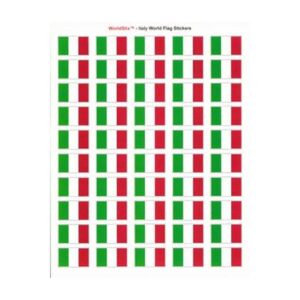 Italy Sheet of 50 Stickers