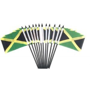 Jamaica Miniature Flags – 12 Pack