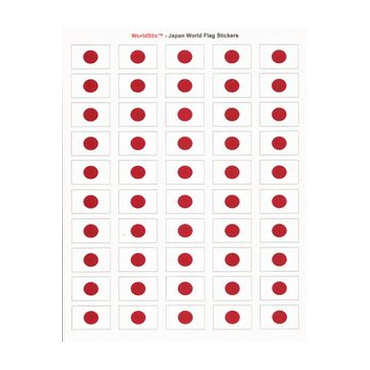 Japan Sheet of 50 Stickers