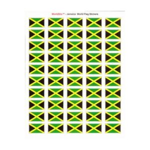 Jamaica Sheet of 50 Stickers