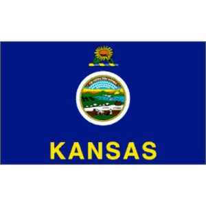 Kansas Polyester Flag