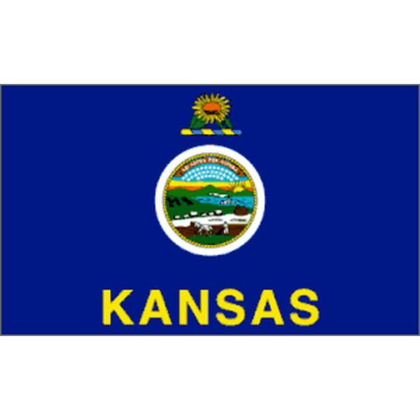 Kansas Polyester Flag