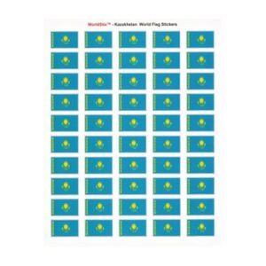 Kazakhstan Sheet of 50 Stickers