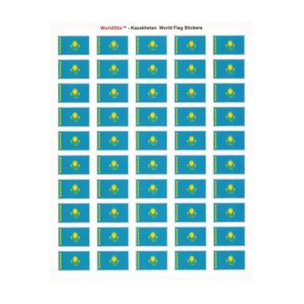 Kazakhstan Sheet of 50 Stickers