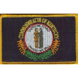 Kentucky Flag PatchPack of 3