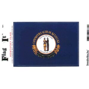 Kentucky Flag DecalPack of 6