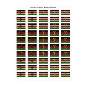 Kenya Sheet of 50 Stickers