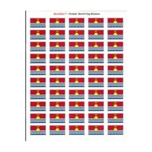Kiribati Sheet of 50 Stickers