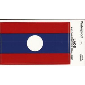 Laos Pack of 25 Decals