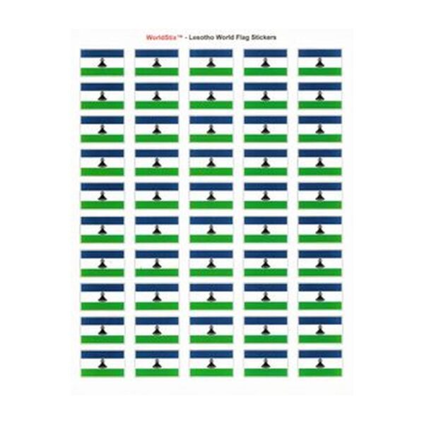 Lesotho Sheet of 50 Stickers