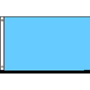 Light Blue Solid Color Flag