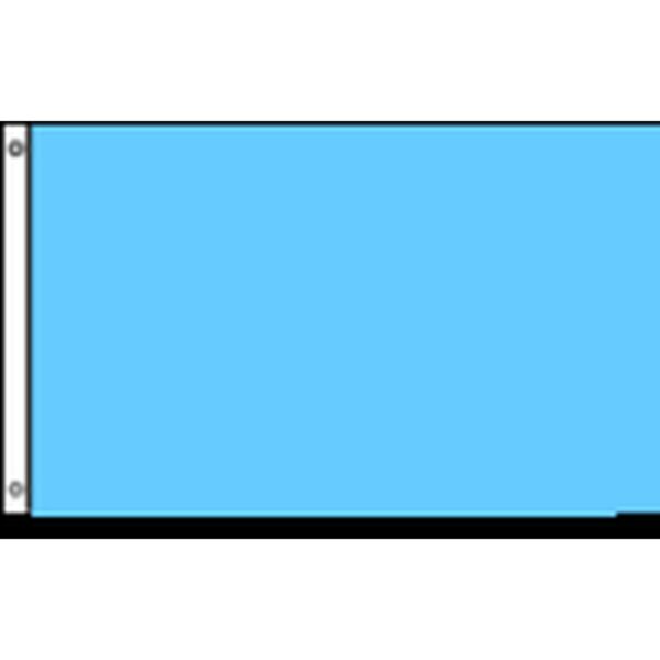 Light Blue Solid Color Flag