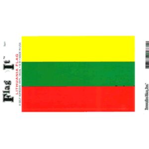 Lithuania Flag DecalPack of 6