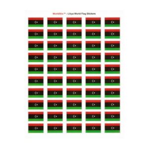 Libya Sheet of 50 Stickers