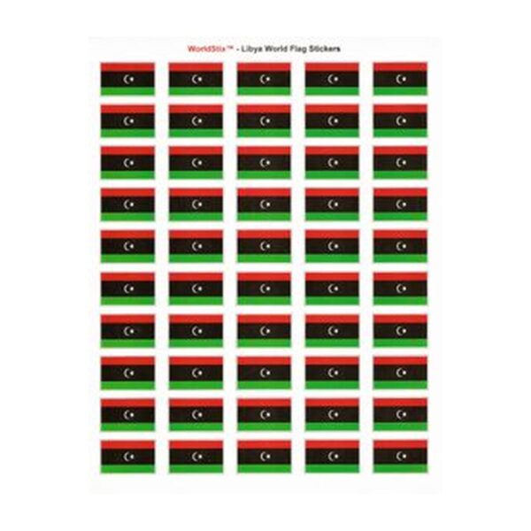Libya Sheet of 50 Stickers